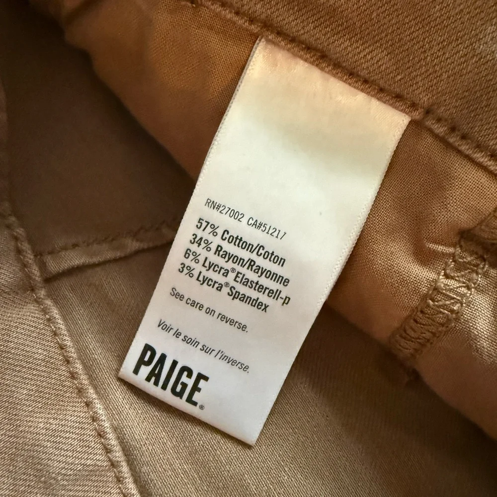PAIGE Brooklyn High Waist Shorts with Cuffed Hem - Picture 9 of 10